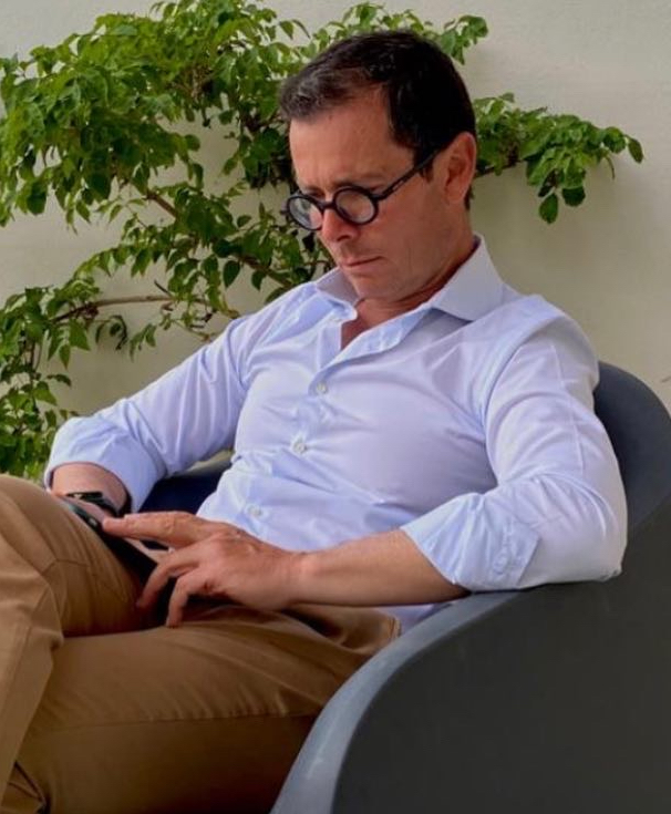Architect Massimiliano Bottone, interior designer and creator of Mondello Bay boutique apartments